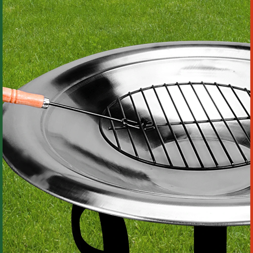 Feuerstelle Edelstahl Ø75cm – Bild 3