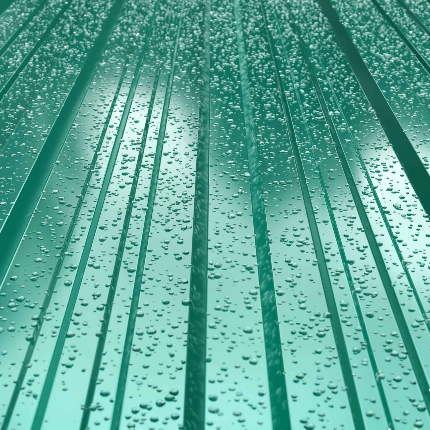 Trapezblech 12er-Set Grün 129x46cm Gelocht – Bild 3