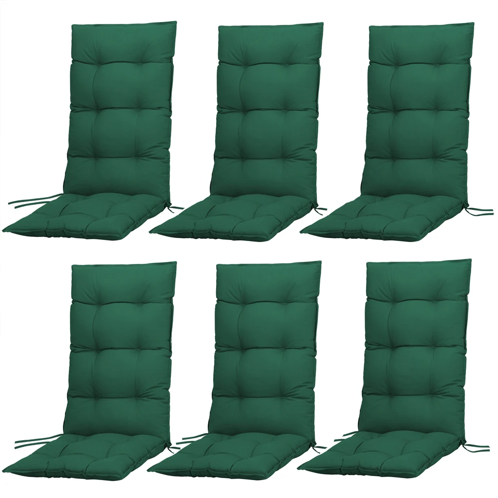 Sitzkissen 6er-Set Cozy Vanamo Grün 129x53x10cm – Bild 7