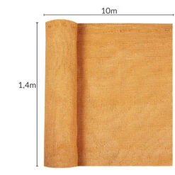Balkonsichtschutz Beige 1,4x10m
