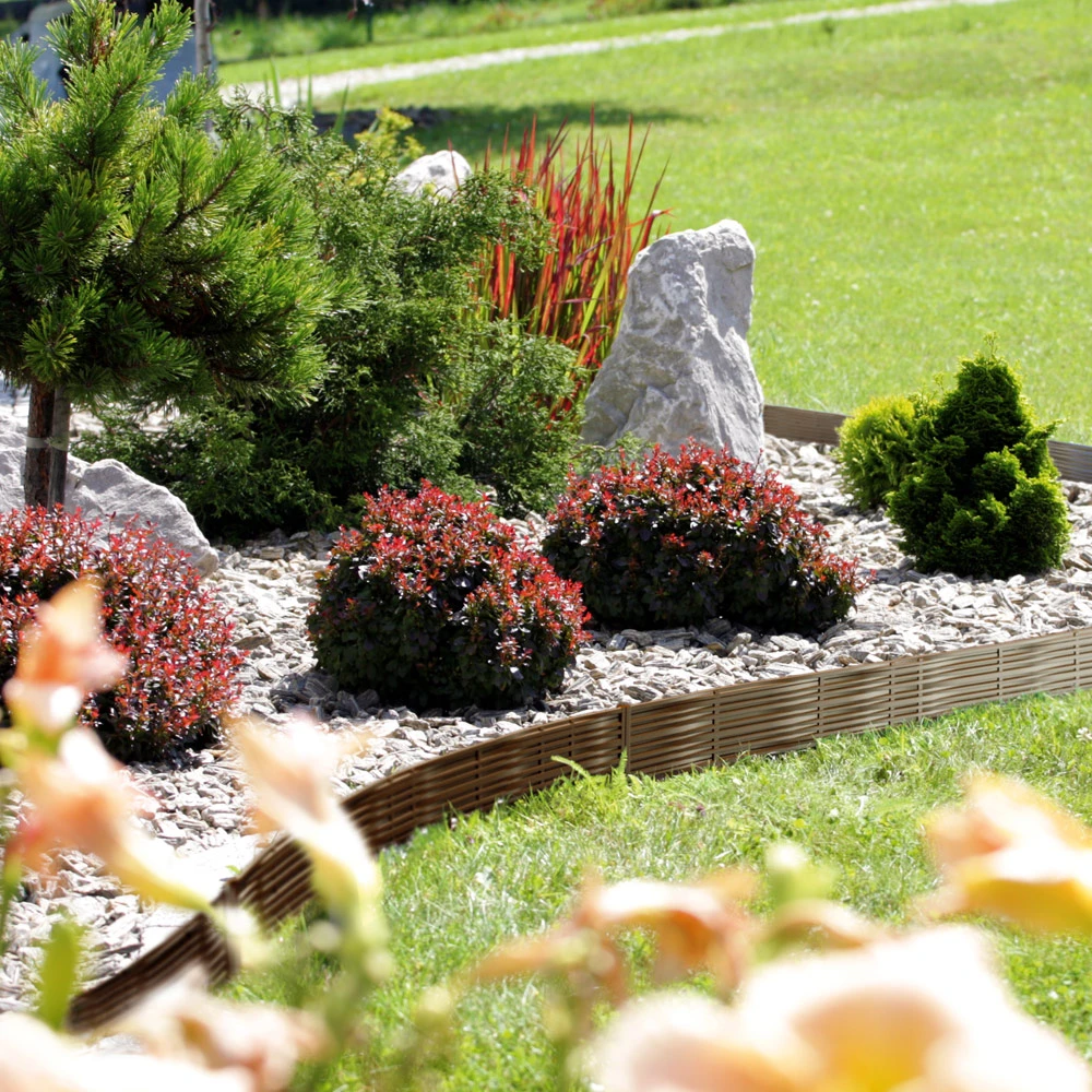 Beeteinfassung 4er-Set Braun 15,6m – Bild 2