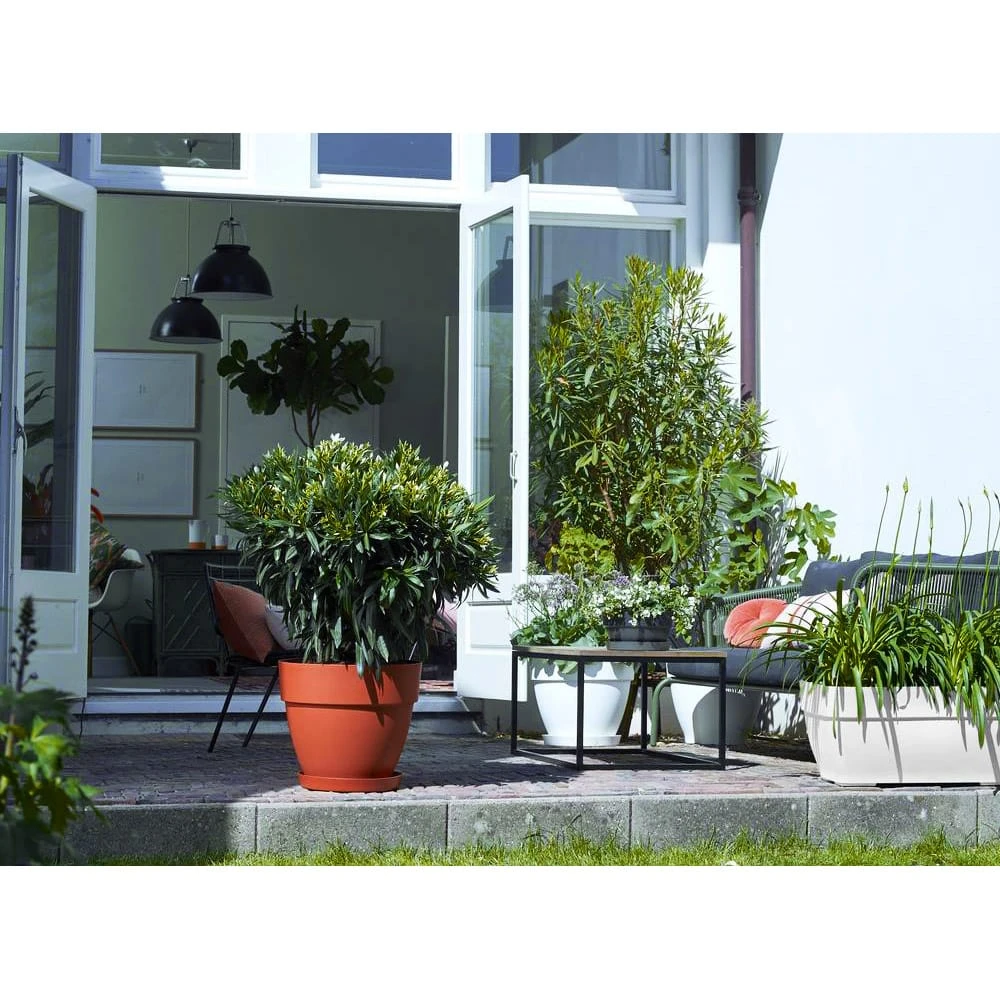 Elho Blumentopf Weiß 80x33x35cm 63L – Bild 3