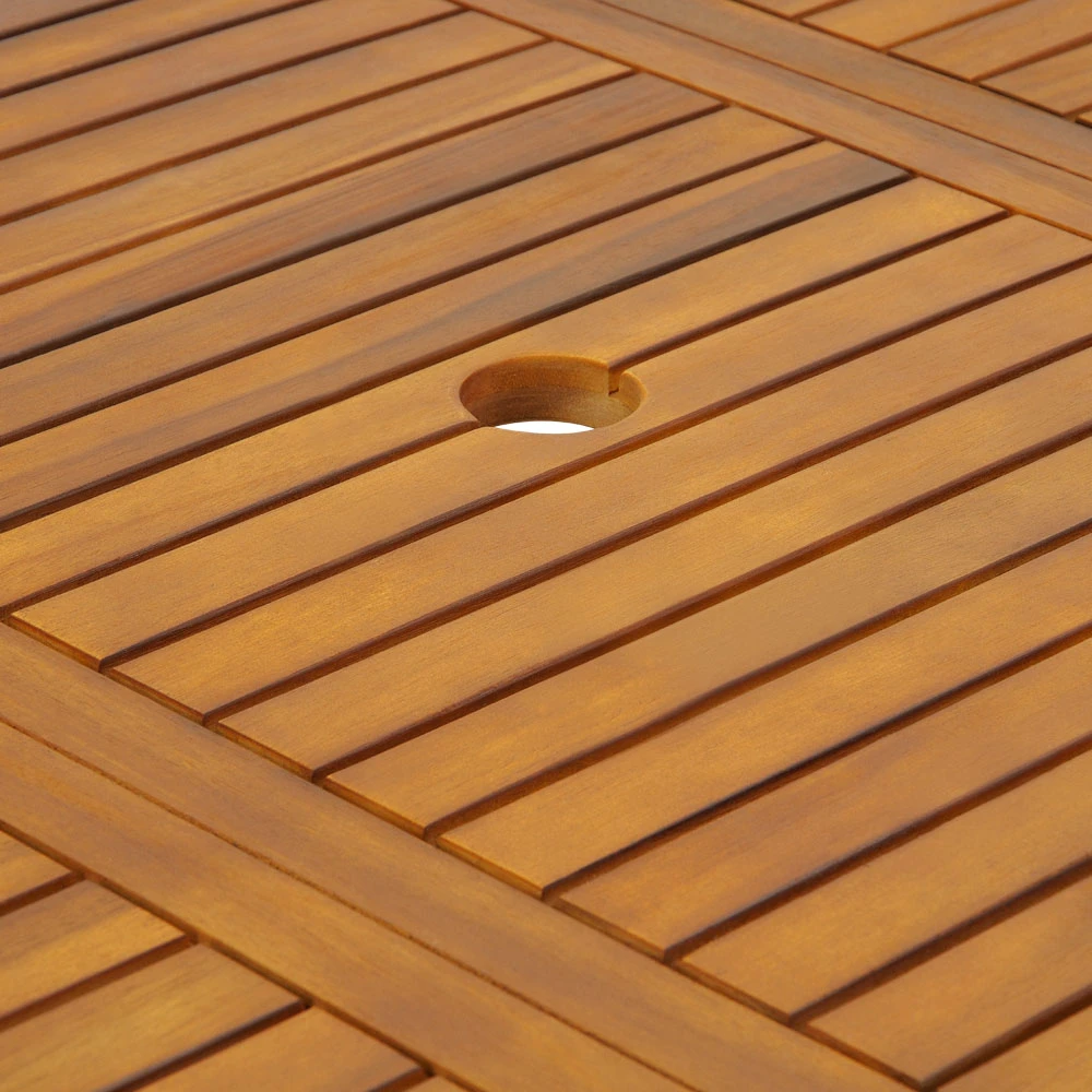 Gartentisch Boston Akazienholz 160x85x74cm – Bild 2