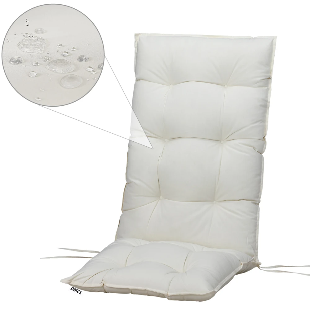 Sitzkissen 6er-Set Cozy Vanamo Creme 129x53x10cm – Bild 2