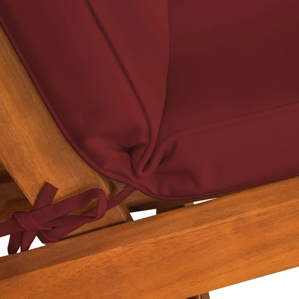 Stuhlauflage 6er-Set Rot Für Hochlehner Vanamo – Bild 6