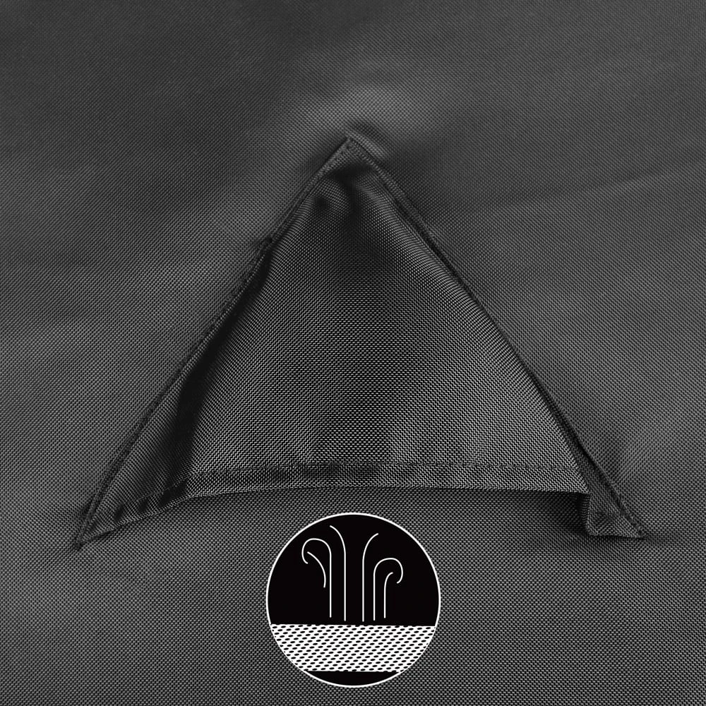 Abdeckplane Gartenbank Anthrazit 162x65x88cm – Bild 5