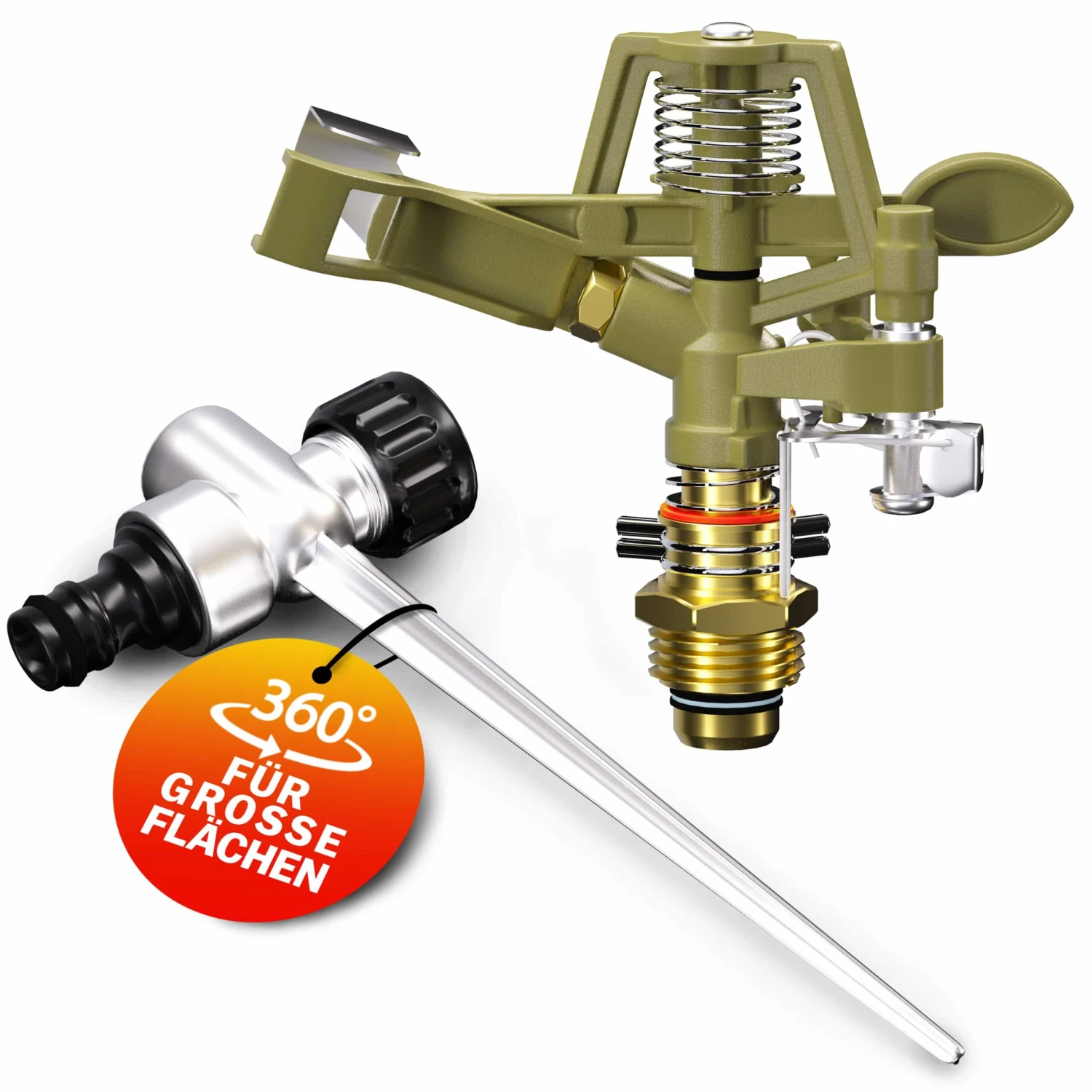 Rasensprenger Impulsregner – Bild 10