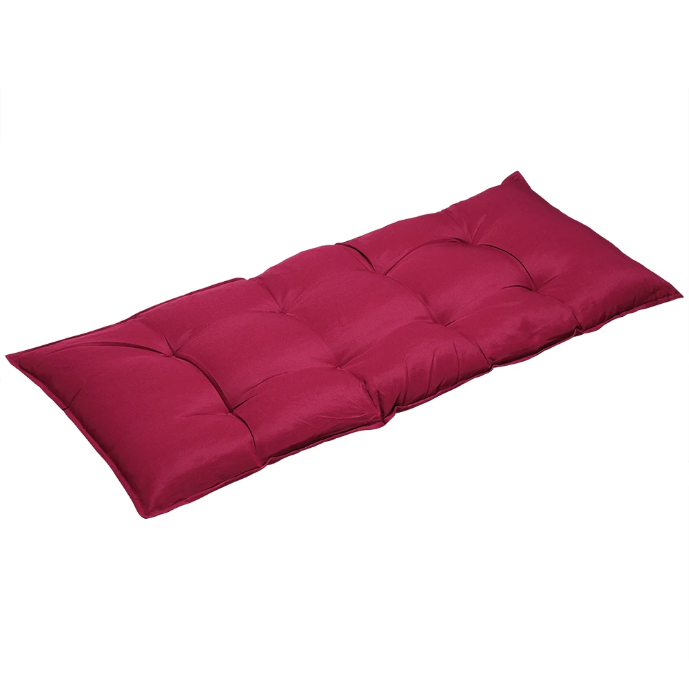 Bankauflage Dunkelrot 110x50x8cm – Bild 4