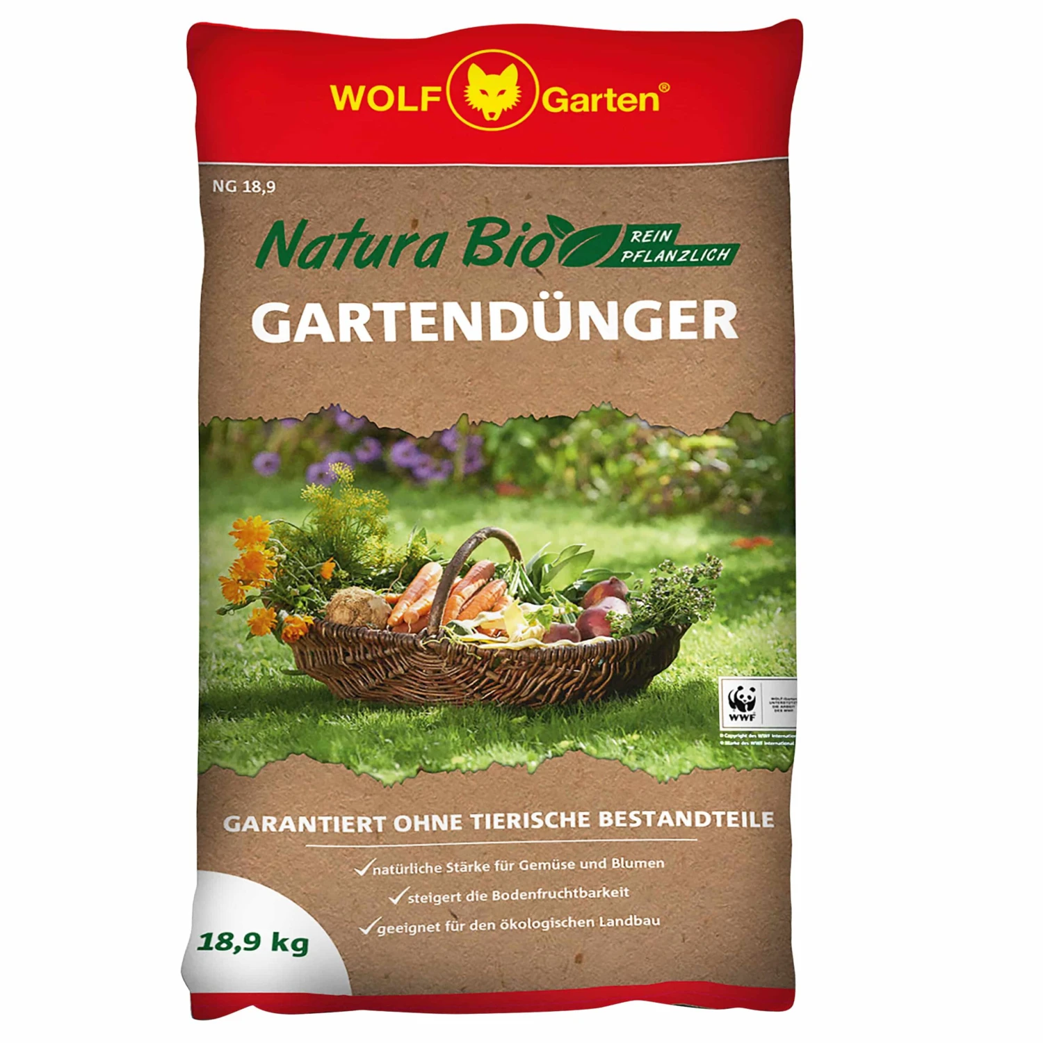 Wolf-Garten Gartendünger Natura 280m²