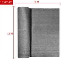 Balkonsichtschutz Anthrazit 1,2x10m