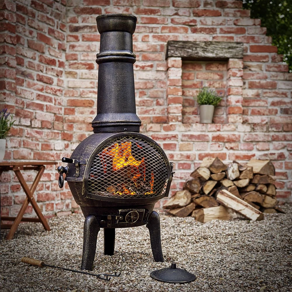 Terrassenofen Kamin Chimenea â Bild 6