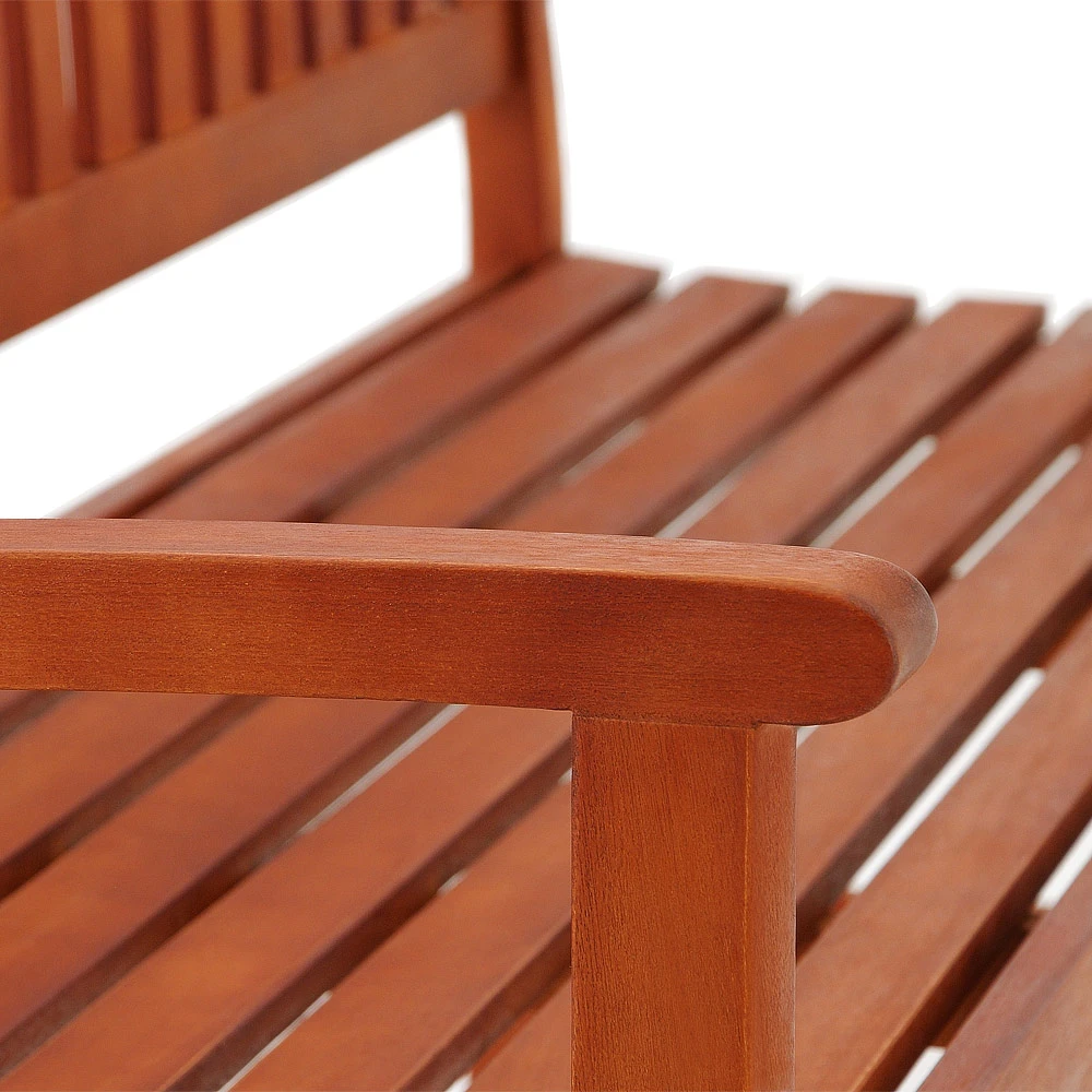 Gartenbank Maxima Eukalyptusholz FSC®-zertifiziert 152x55x92cm – Bild 6