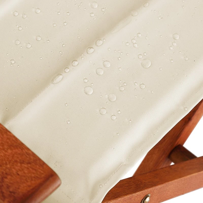 Regiestuhl Cannes Creme Eukalyptus FSC®-zertifiziert Gepolstert – Bild 6