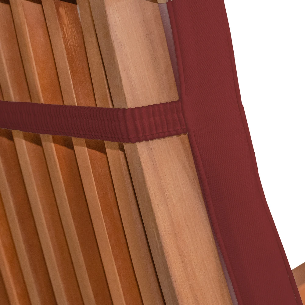 Stuhlauflage 6er-Set Rot Für Hochlehner Vanamo – Bild 5