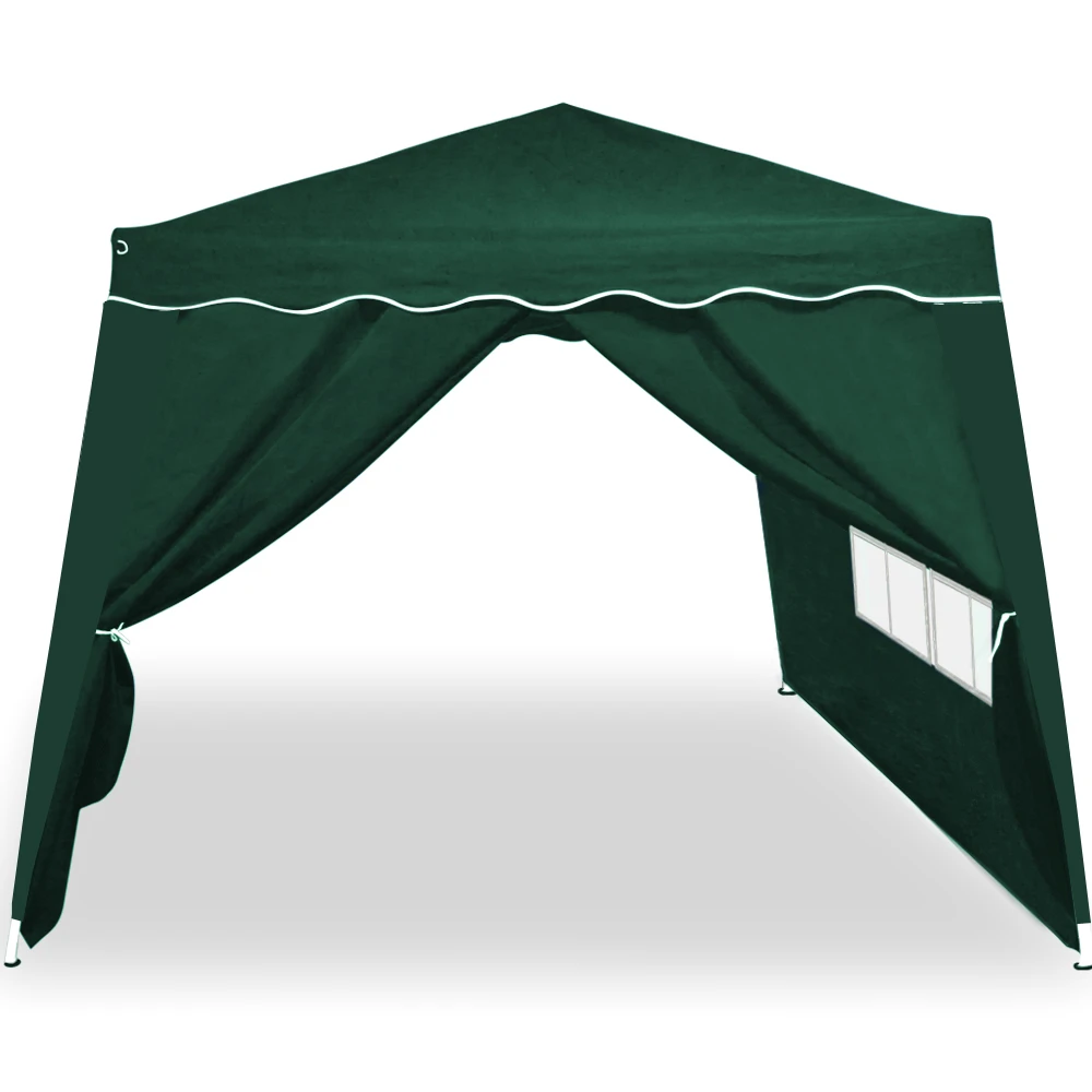 Faltpavillon Capri Grün 3x3m Inkl. 2 Seitenwänden – Bild 3