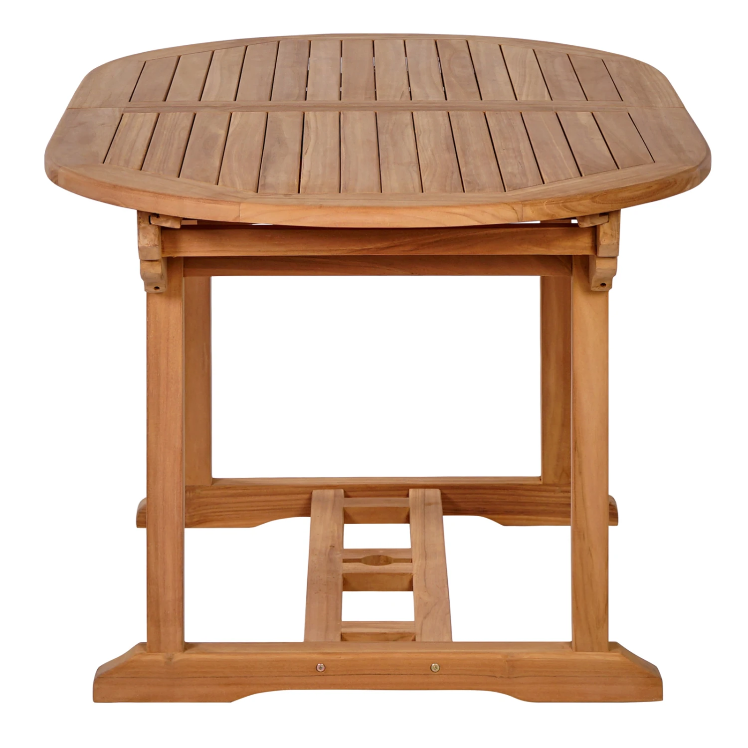 Gartentisch Bari Teakholz 150-200x90x75cm Erweiterbar â Bild 11