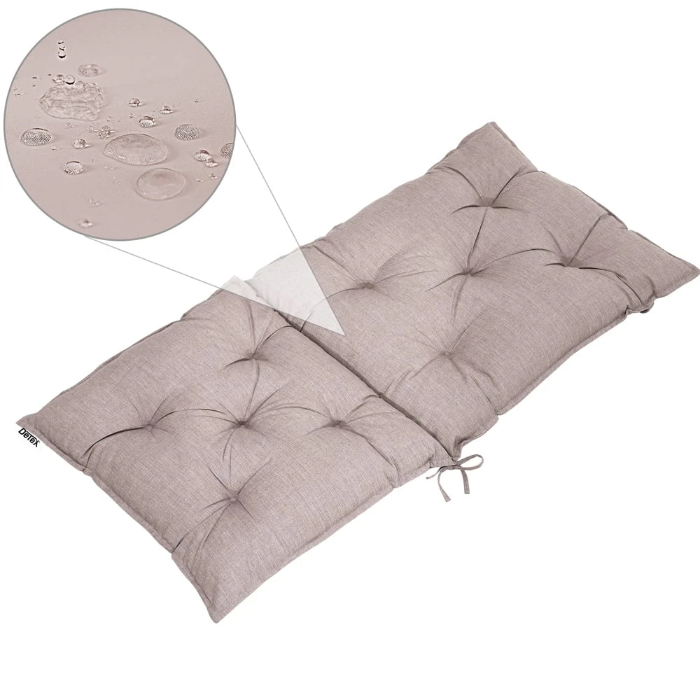 Sitzauflagen 2er-Set Grau Meliert – Bild 3