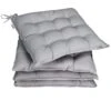Sitzkissen 4er-Set Cozy Grau