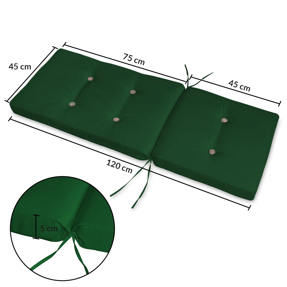 Stuhlauflage 6er-Set Grün Für Hochlehner Vanamo – Bild 7