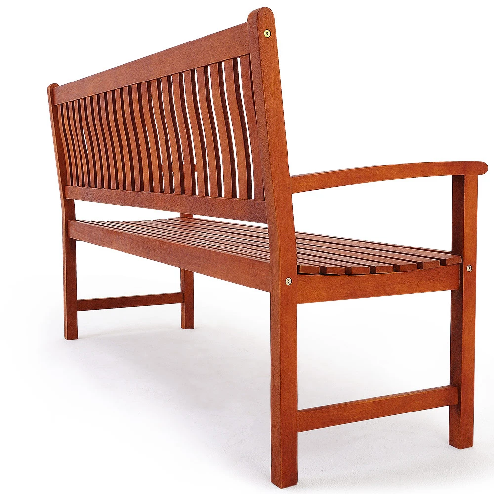 Gartenbank Maxima Eukalyptusholz FSC®-zertifiziert 152x55x92cm – Bild 8