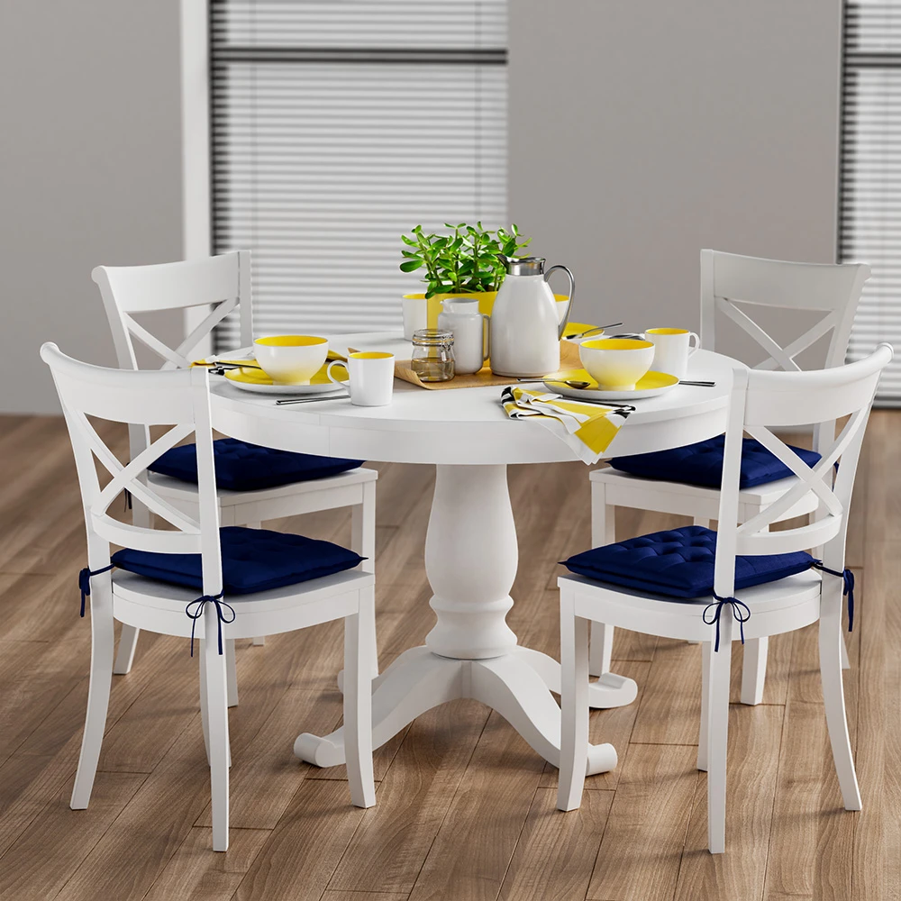 Sitzkissen 4er-Set Cozy Blau – Bild 3