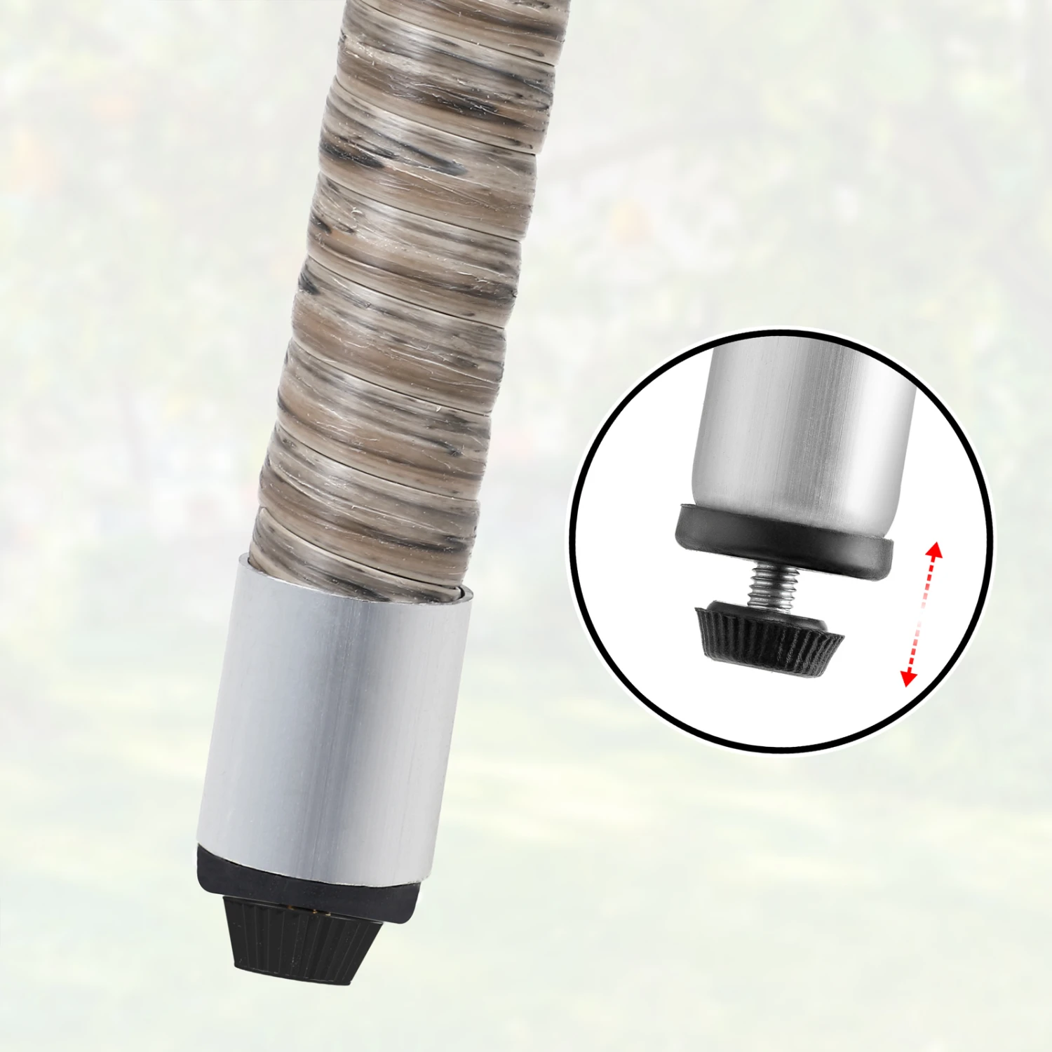 Polyrattan Tisch Creme Ø60cm – Bild 5