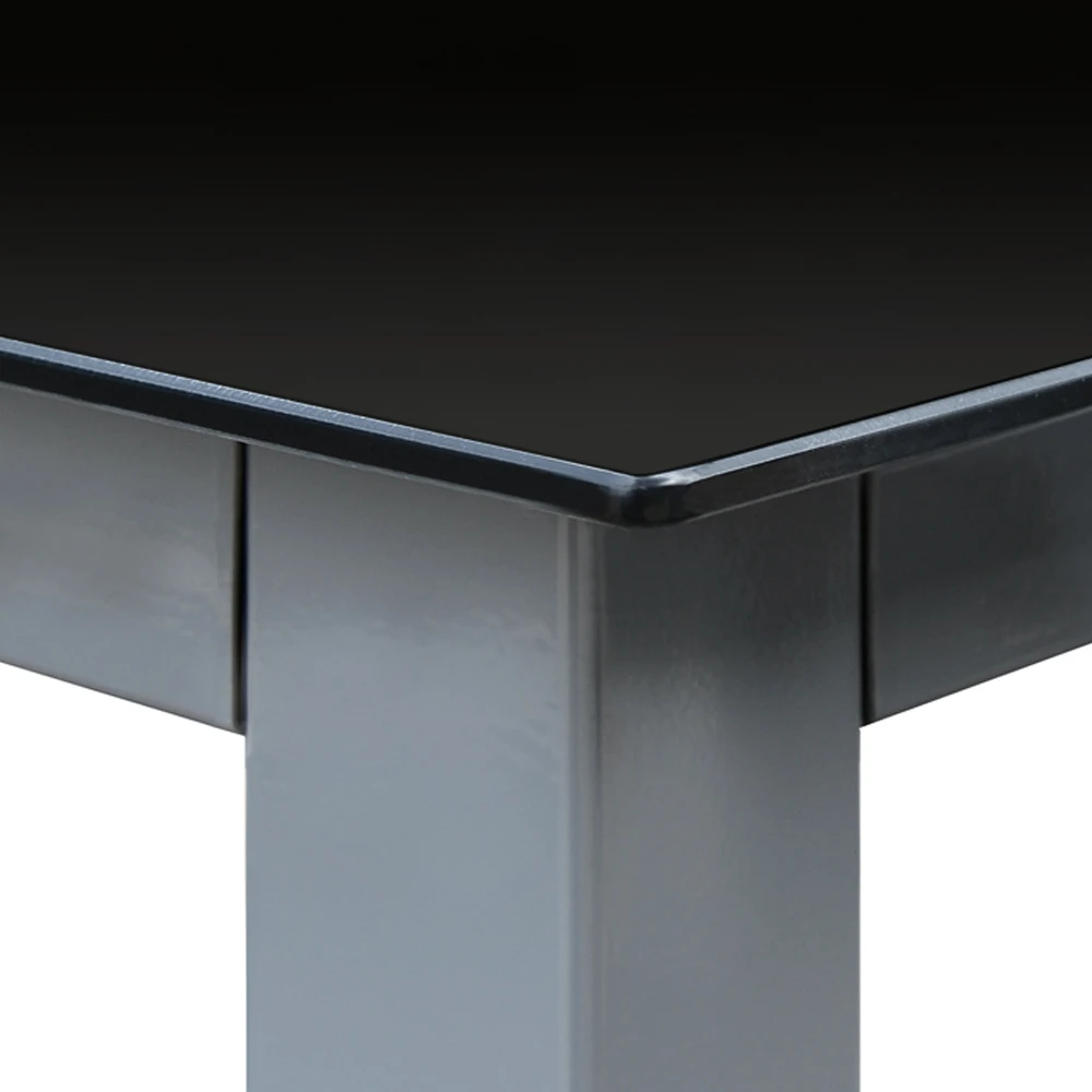 Garten-Sitzgruppe Bern 5-tlg. Silber Alu – Bild 9