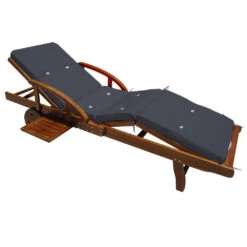 Auflage Sunlounger Anthrazit 195x55x5cm