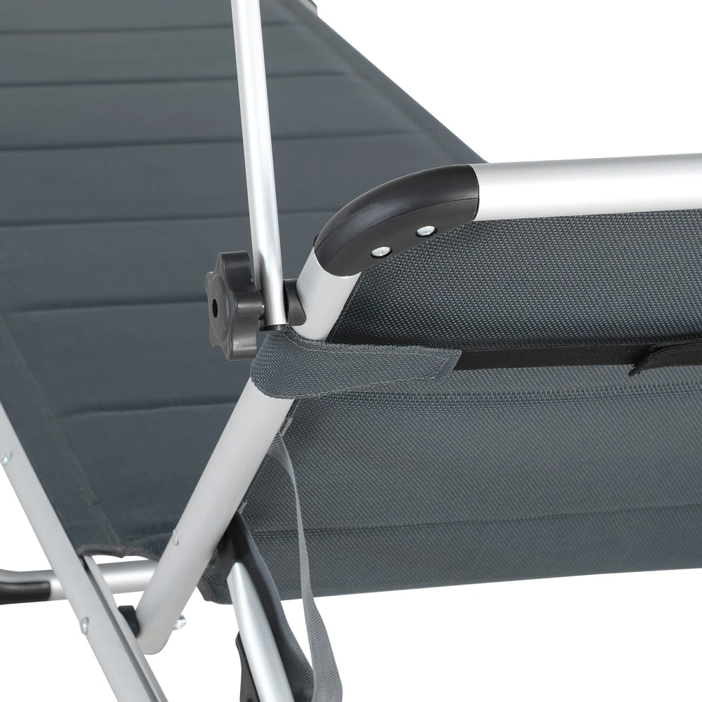 Sonnenliege Bari Grau 210x60x81cm – Bild 16