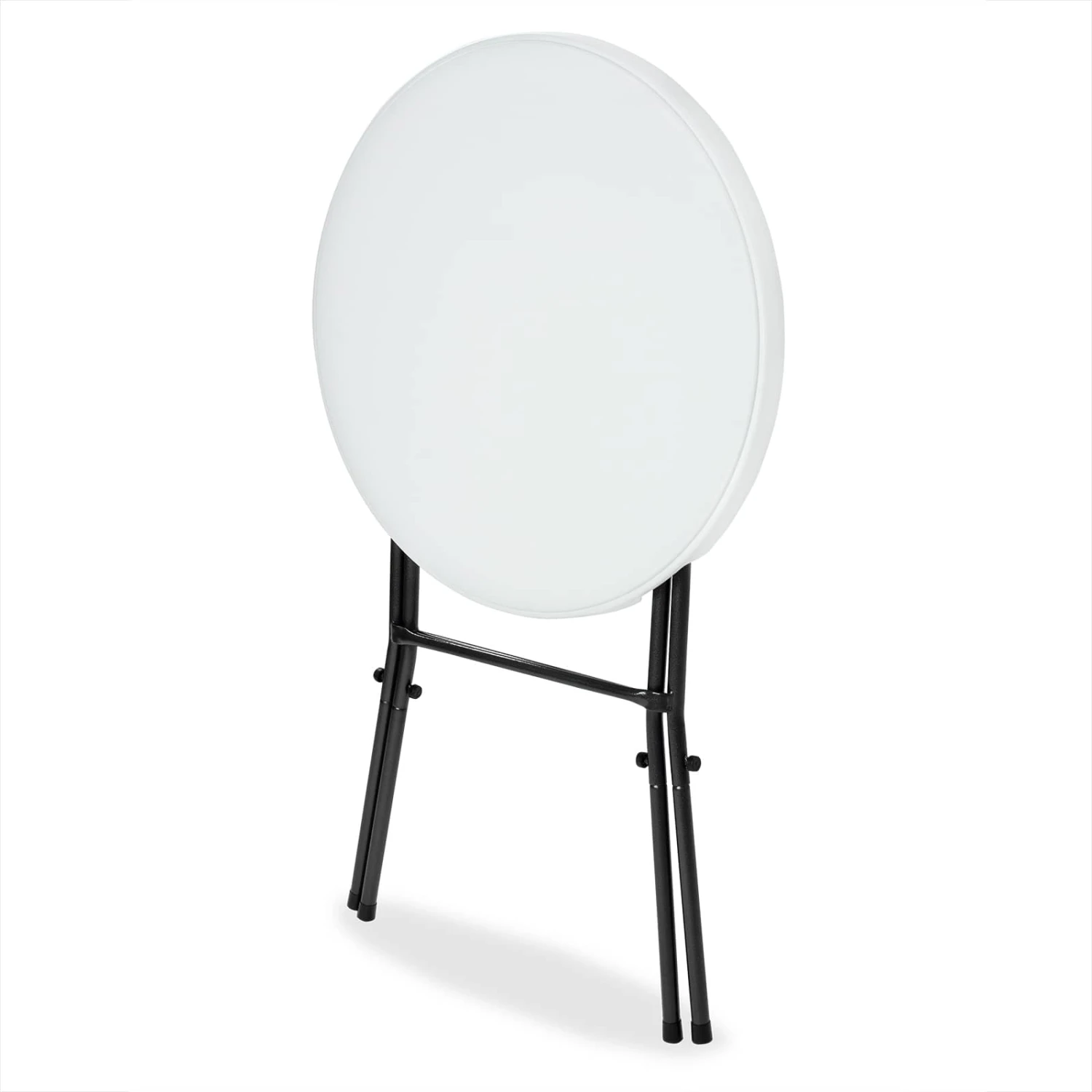 Stehtisch 2er-Set Weiß Kunststoff Ø75cm Klappbar – Bild 11