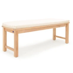 Bankauflage Toscana Weiß 130x50x7cm