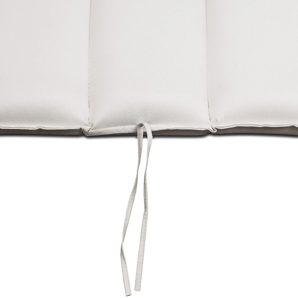 Auflage Saunaliege Creme 177x58x7cm – Bild 2