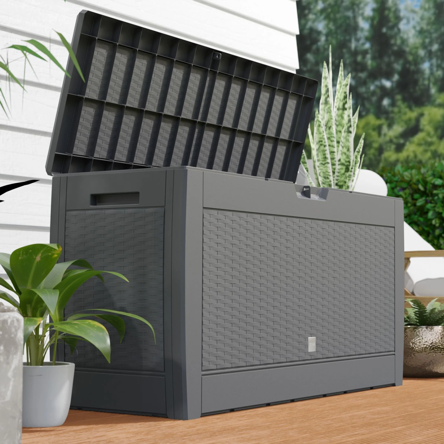 Auflagenbox Rato Grau 310L – Bild 8