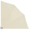 Balkonfächer Beige 140x140cm Klappbar