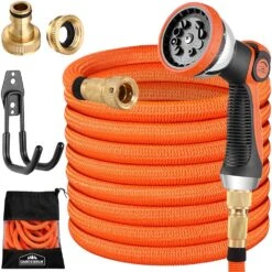 Gartenschlauch Orange 15m Flexibel