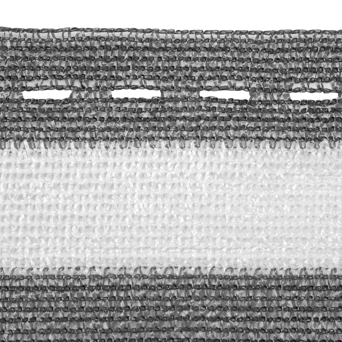 Balkonsichtschutz Grau/Weiß 1,4x10m – Bild 10